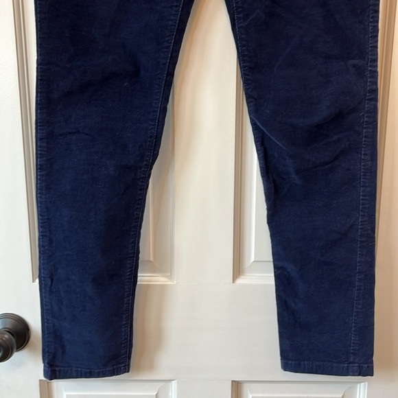 LC Lauren Conrad Navy Corduroy Skinny Pants - Size 10 - Picture 4 of 6